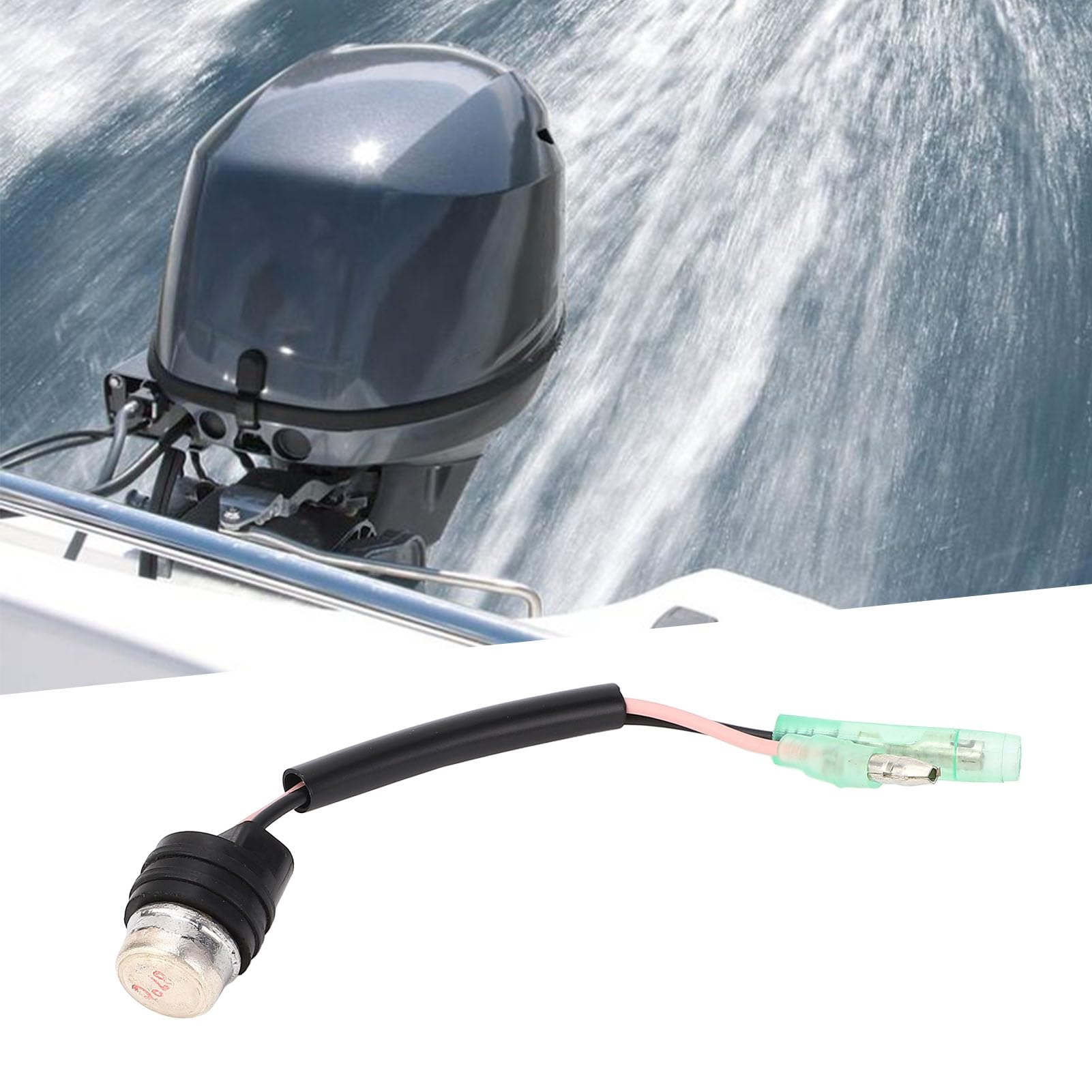 Ricambio Fuoribordo 6-250 Cv Interruttore Termico Fuoribordo 688-82560-10 - Per Motori 6-250 CV, Sostituzione Diretta Sensore Temperatura Motore Marino - 2