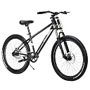 FitTrip Super Dominator Non Gear Mountain Bike, 26 Inch Stunt MTB Cycle with Imported Double Crown Suspension and Jak 7 Dual Disc Brakes, Single Speed Bicycle for Men gallery image