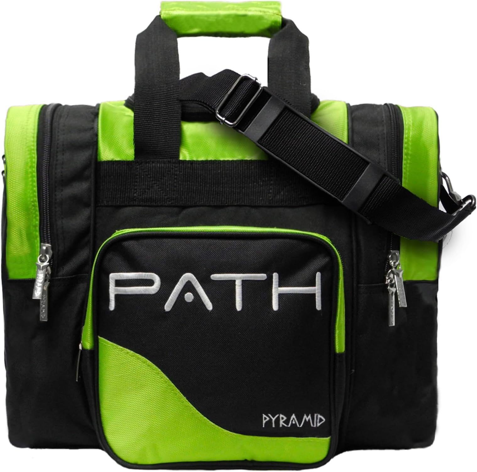 Path Pro Deluxe Single Bowling Ball Tote - Holds One Ball, One Pair Shoes Up to Mens 15