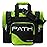 Pyramid Path Pro Deluxe Single Tote - Black/Lime Green