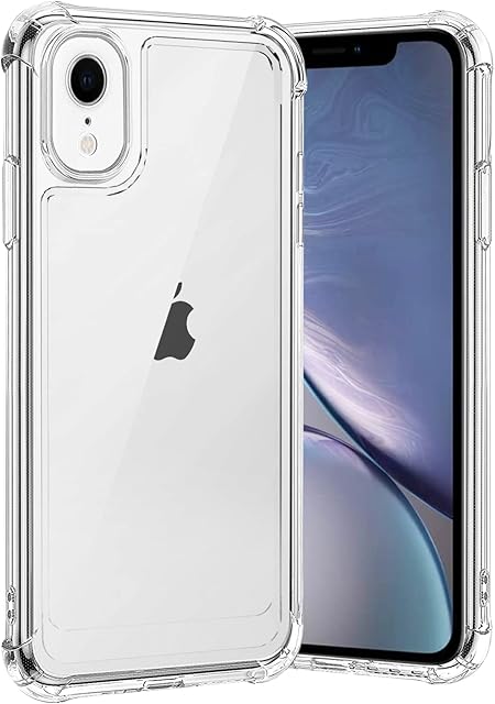 Case for iPhone XR, Totill Crystal Clear Phone Cover, Anti-Scratch and Shock-Absorption, Basic Case for iphone XR, Smartphone Case Phone coque funda Hülle- Transparent