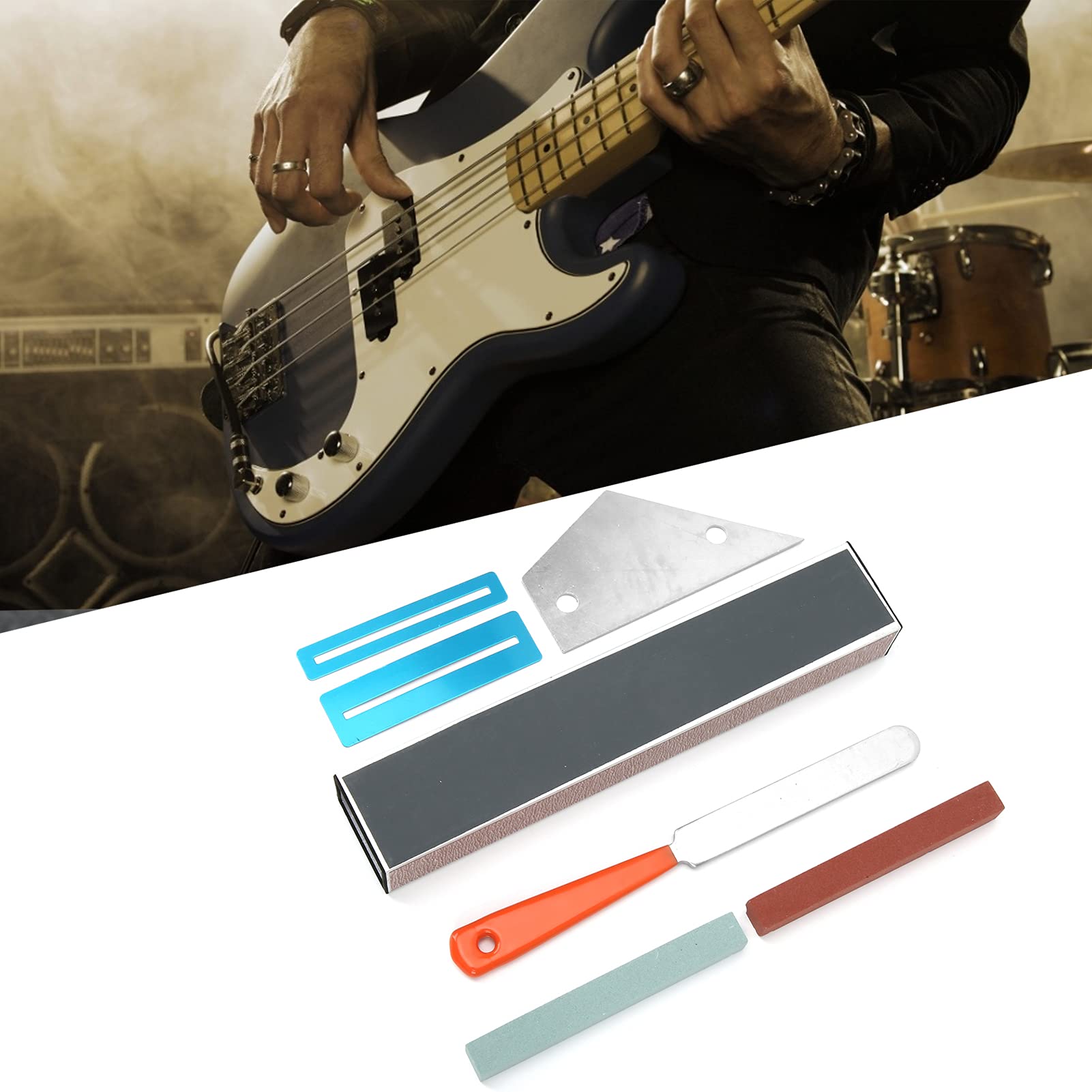 Outil Presse-frettes Pour Guitare – Matériel Luthier, Remplacement Et Réparation Manche (aluminium)