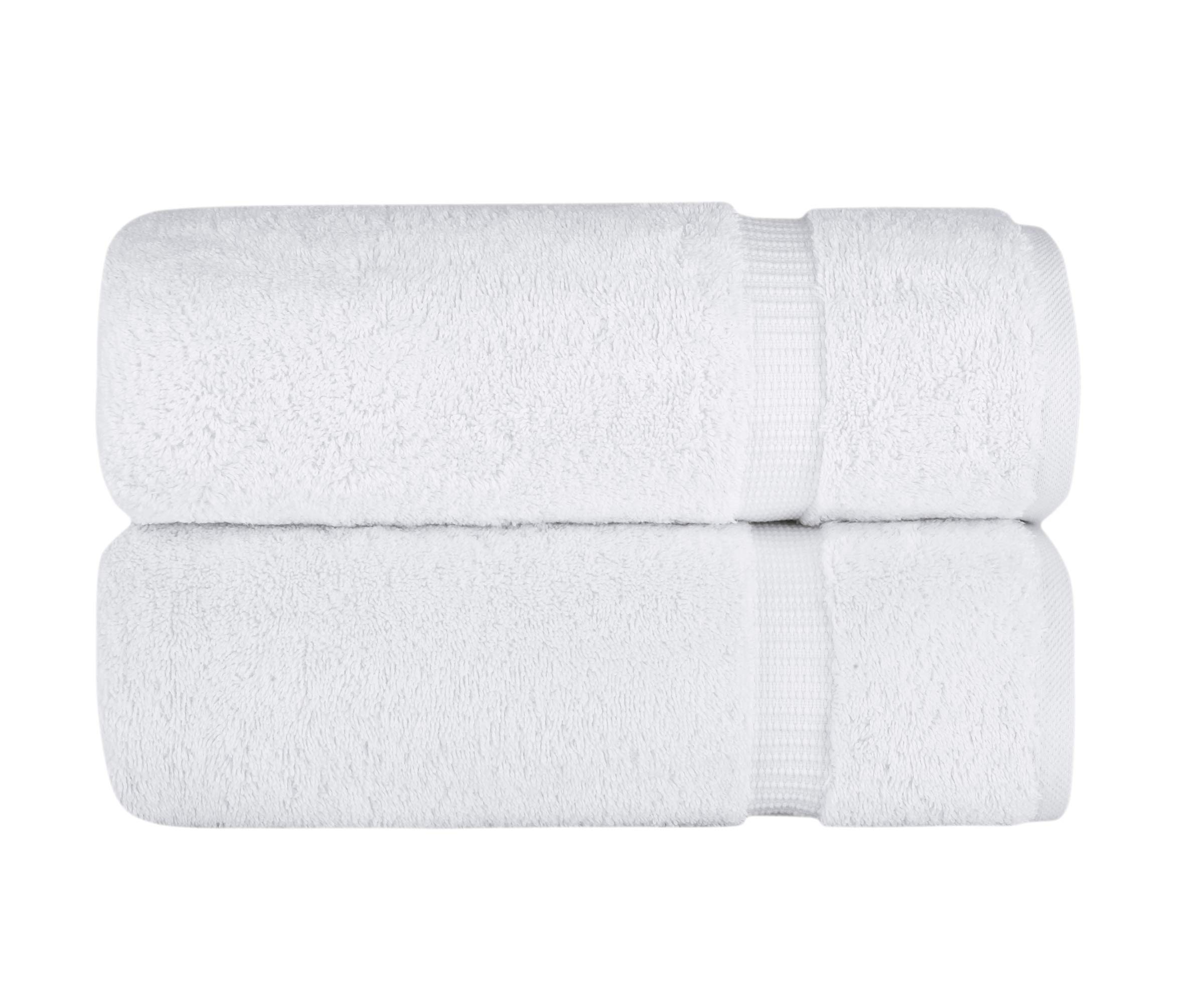 Home and Plan Personalized Towels with Text | 2-Piece Set, 2 Hand Towels (16x30) | Premium Quality Decorative Turkish Cotton | Embroidered in The USA - Custom Text