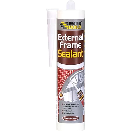 Everbuild External Frame Acrylic Sealant Brown 290 Ml Amazon Co Uk Diy Tools