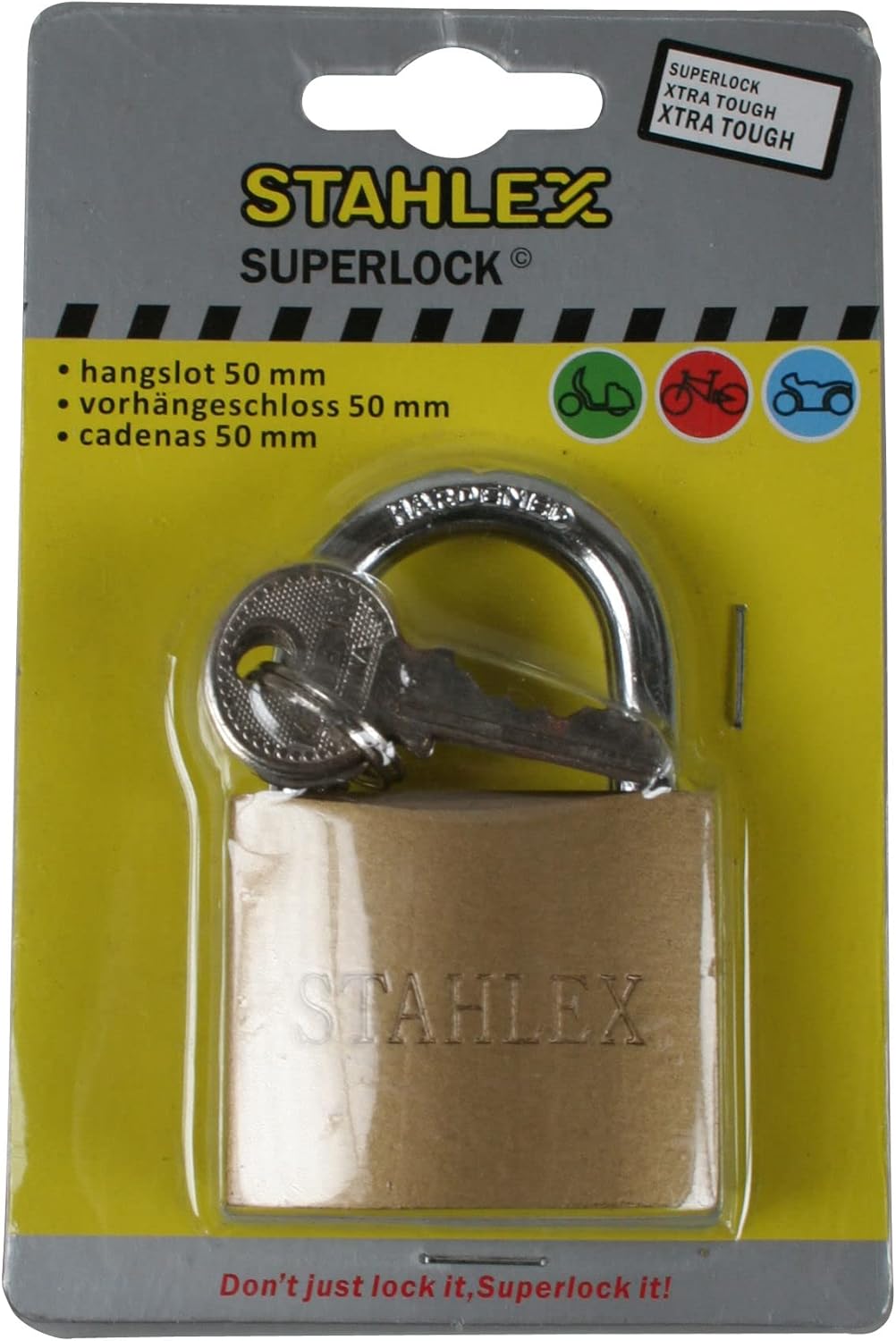 Hepoluz 009043 – Padlock 50 mm