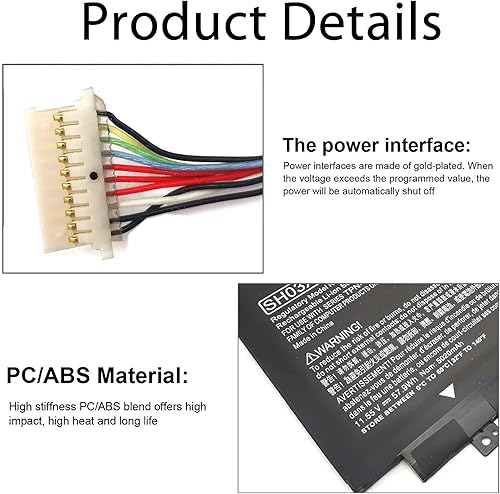 Miniatura 3 de SH03XL SHO3XL Batería para HP Spectre X360 13-AC033DX 13-W013DX 13-W023DX 13-AC003NE 13-AC003NG 13-AC097NIA Notebook 859356-855 HSTNN-LB7L TPN-Q178