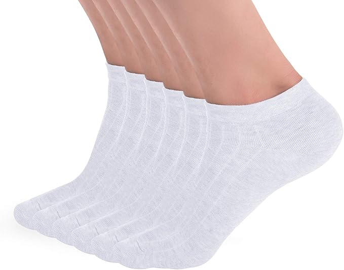 Amazon Kkssqueen レディース ソックス ローカット 足首 カジュアル 薄手コットン アスレチックショートソックス 3 6足組 Us サイズ Shoe Size 6 9 靴下 通販