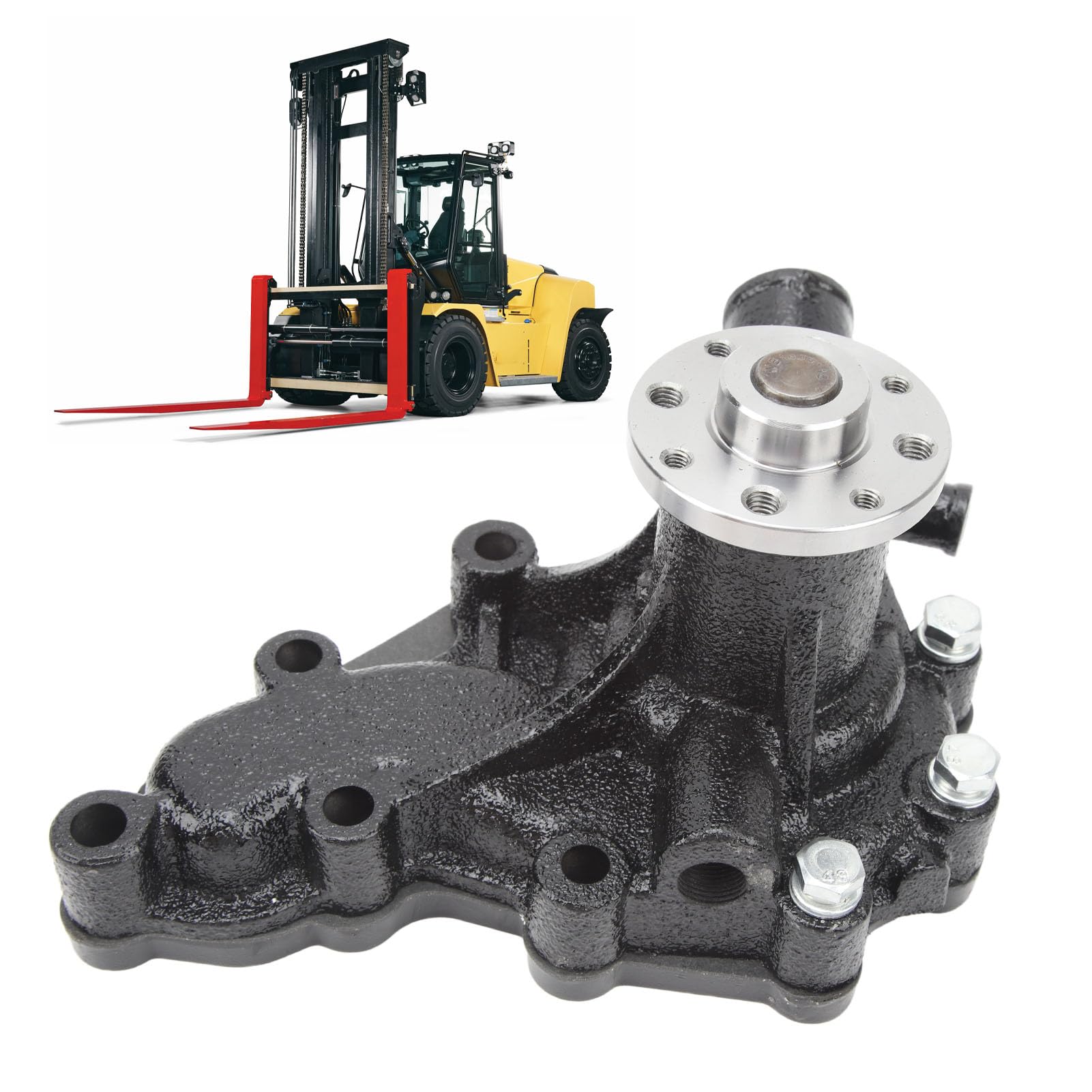 Bomba de agua para el motor Nutriess Hyster 4.3L, motores Z8943768630 Z8973798070 1375989, reemplazo de la fuente de alimentación de enfriamiento de la carretilla elevadora, rendimiento