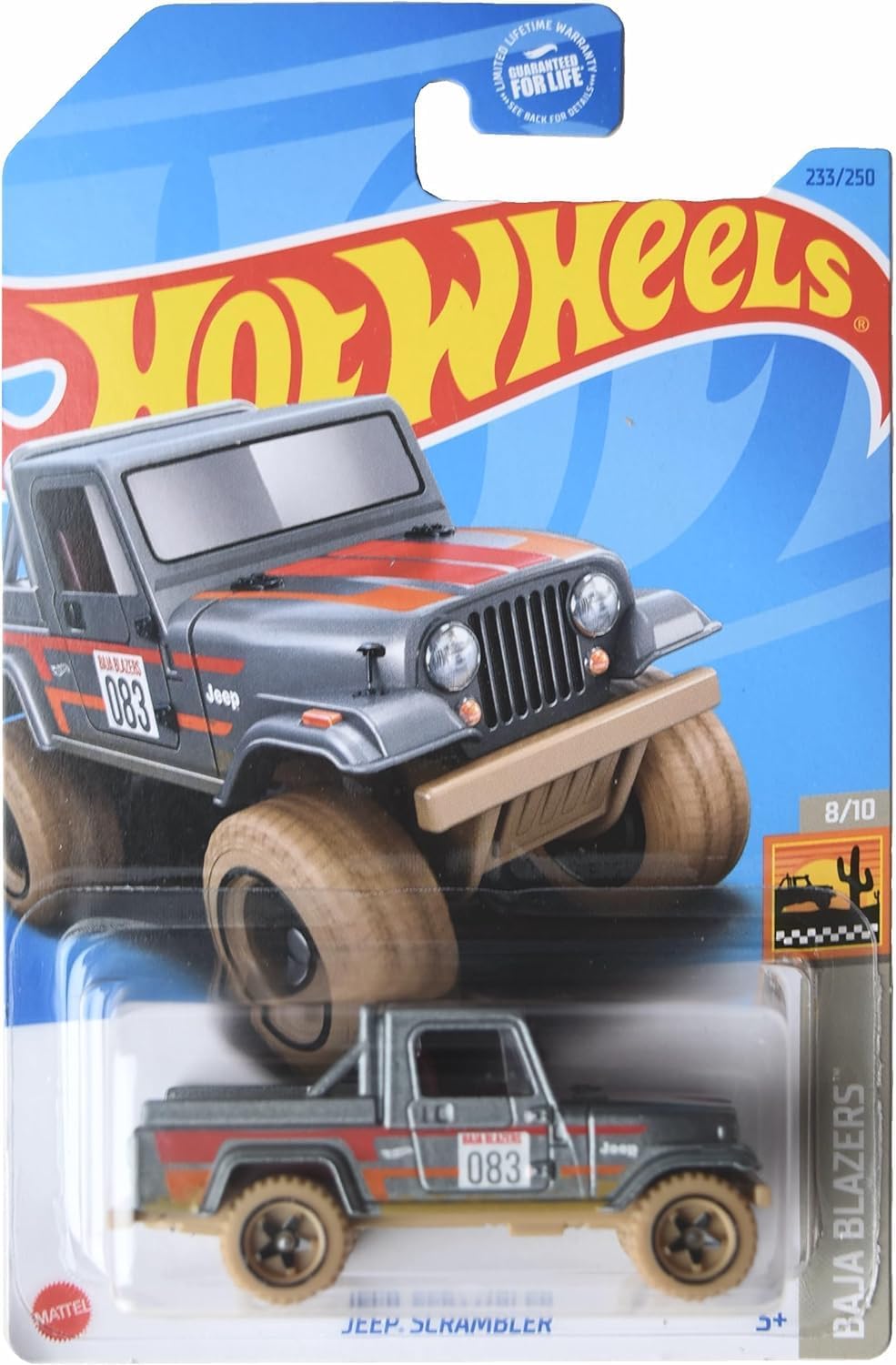 Jeep Scrambler, Baja Blazers 8/10 [Gray] 233/250