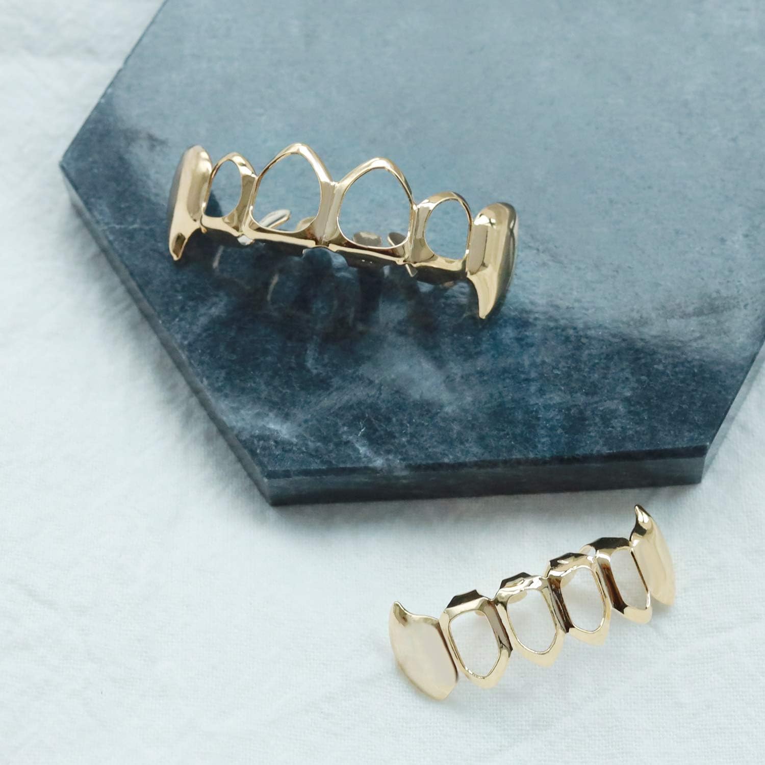 Open Face Grillz Teeth 24k Gold Grillz Plated Caps Oman Ubuy