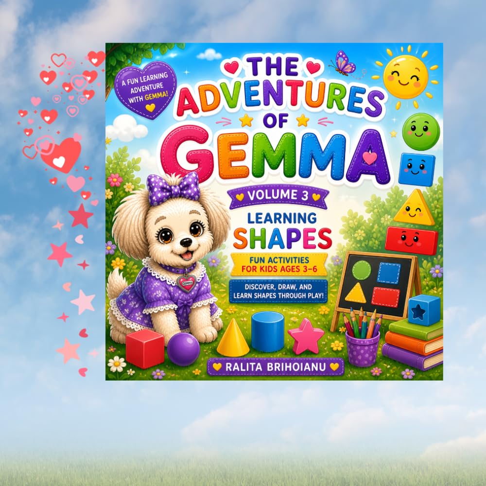 THE ADVENTURES OF GEMMA-VOL3: LEARNING SHAPES