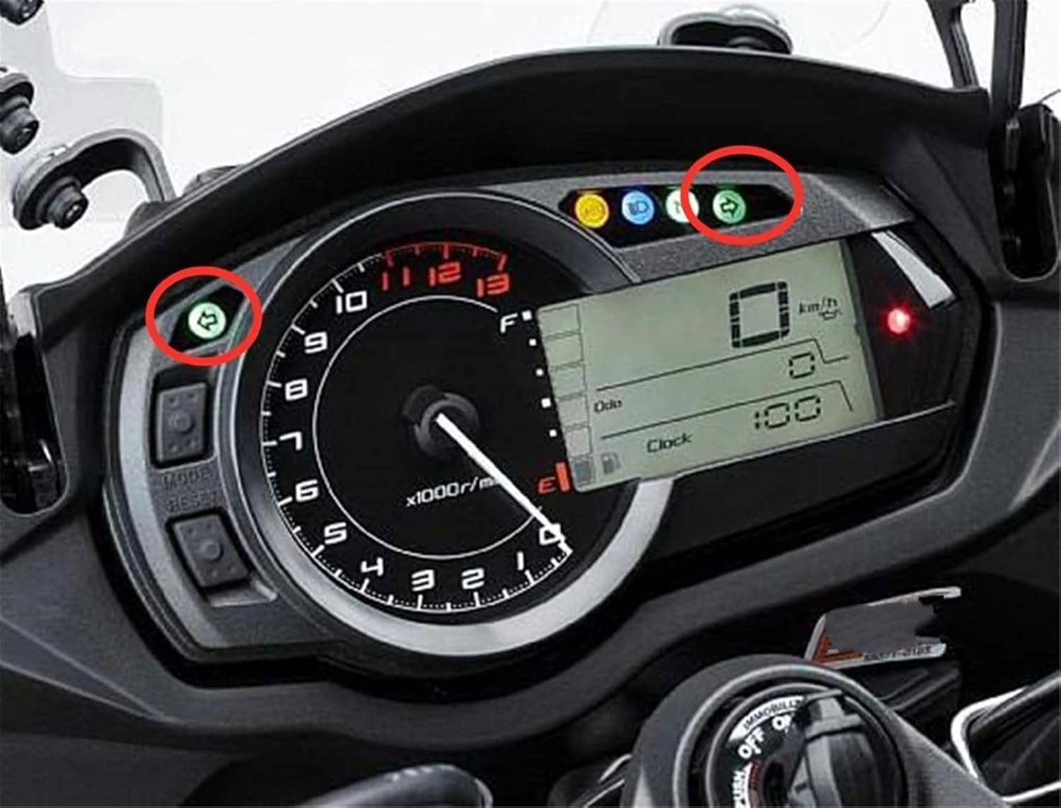 オートバイのスピードメーターフレーム Compatible With For ZX-6R