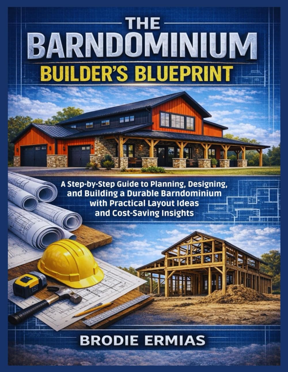 THE BARNDOMINIUM BUILDER’S BLUEPRINT: A Step-by-Step Guide to Planning, Designing, and Building a Durable Barndominium with Practical Layout Ideas and Cost-Saving Insights