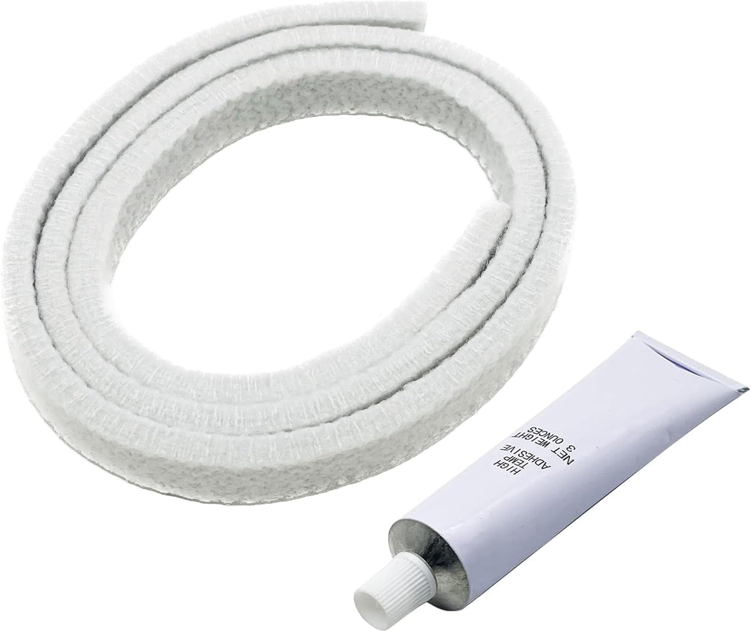 Upgraded Whole Parts Dryer Drum Front Lower Felt Seal Part# WE09X10014 - Replacement & Compatible with Some Hotpoint and GE Dryers