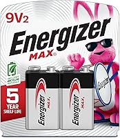 Vista 1 de Energizer MAX - Baterías de 9 V (paquete de 2), baterías alcalinas de 9 voltios - El empaque puede variar