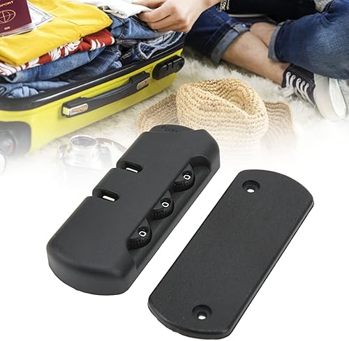 Miniatura 2 de Leapiture Caja de herramientas con bloqueo de contraseña de equipaje accesorios de seguridad contraseña de 3 dígitos textura esmerilada repuesto