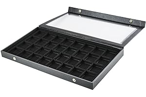 Super Z Outlet Earring Display Case - Keeps Your Jewelry Organized and Tangle-Free