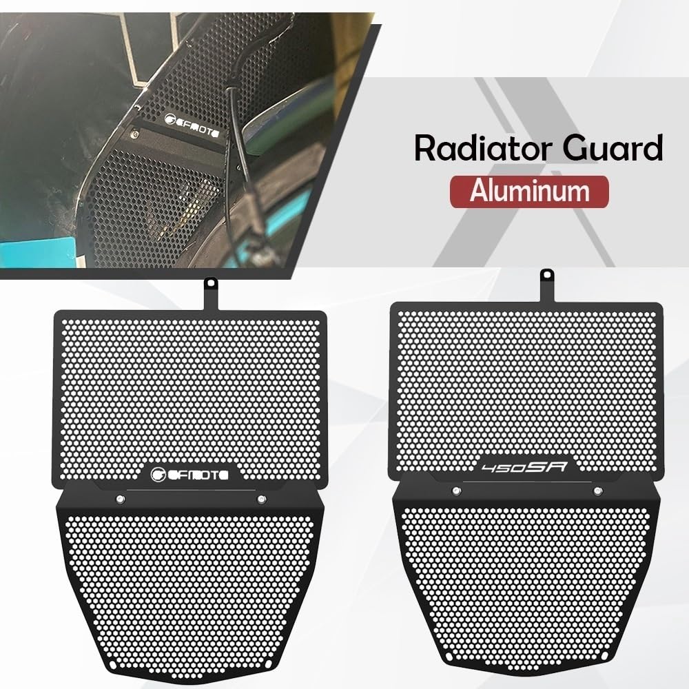 Radiador Protector Parrilla Para Para CF MOTO 450 SR 450SR 2023 2022 2024 Accesorios Motocicleta Protector Parrilla Radiador Conjunto Cubierta Protectora Enfriador Aceite