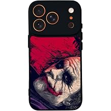 iPhone 17 Pro Max Uyumlu Joker Tasar ml  Glossy Premium K l f, Siyah