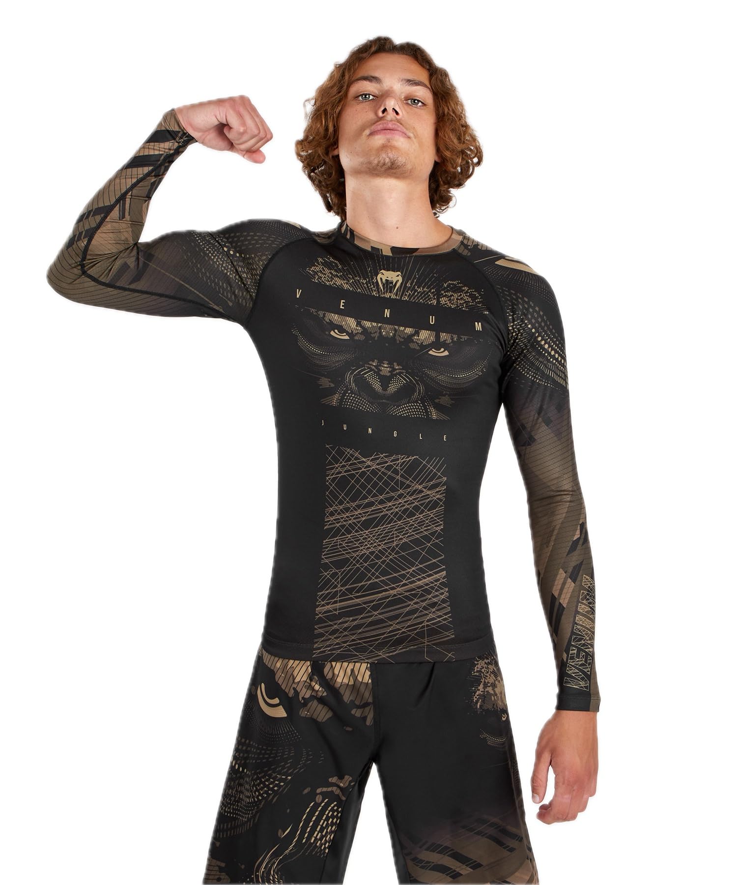 Venum Gorilla Jungle Rashguard Manches Longues T-Shirt Homme (Lot de 1)