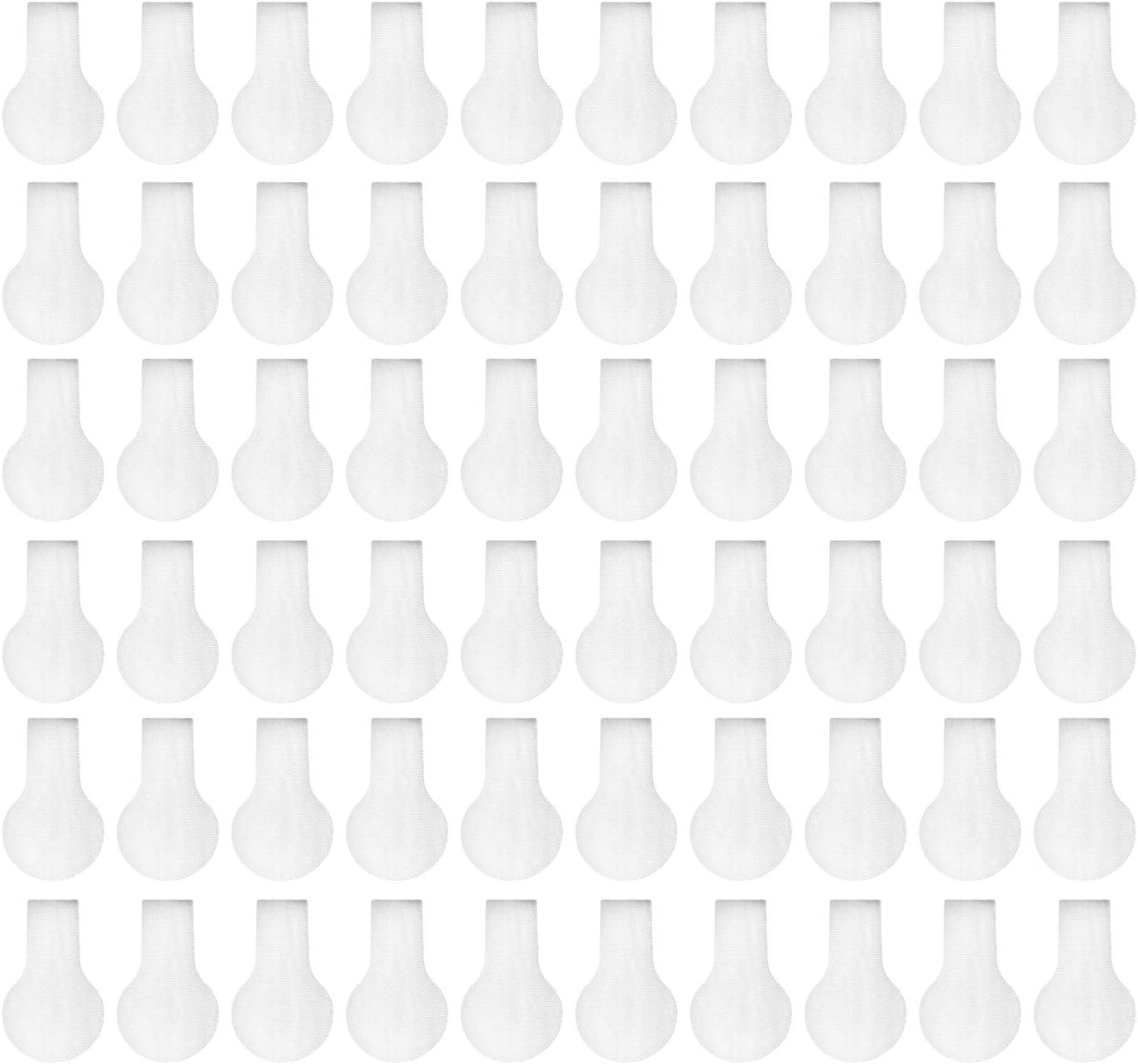 Wrap-It Storage Mini White Cable Labels (60 Pack) Cord Labels, Wire Labels, Cable Tags, Wire Tags, Cable Management, Electronics Organizers, Computers and More