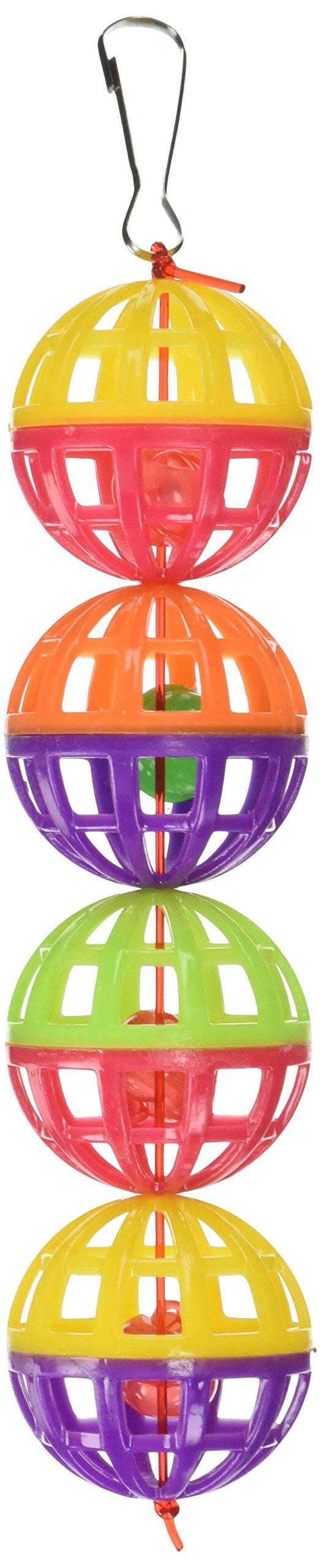 Penn-Plax BA511 4 Count Lattice Balls with Bells