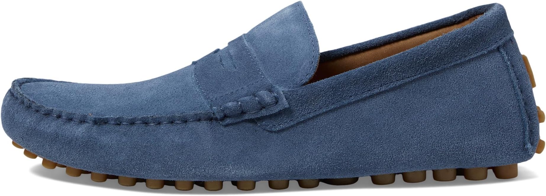 Johnston & MurphyAthens Penny Loafer Men’s Shoe – Suede Shoes for Men, Men’s Driver Shoes, Slip-On Moccasins for Men