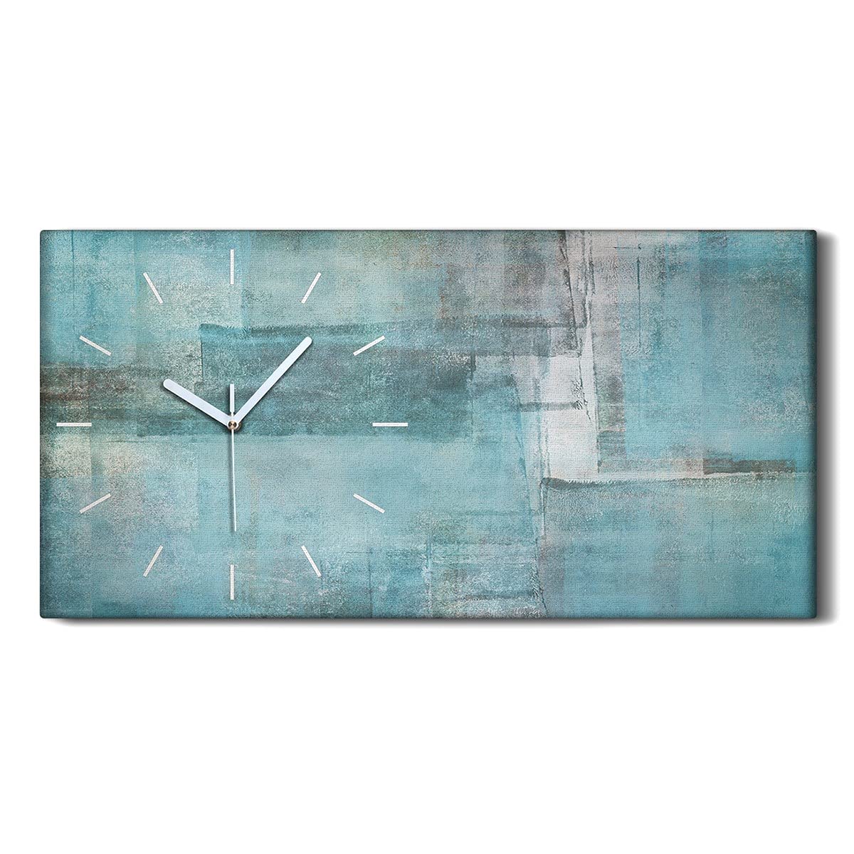 Horloge sur toile ne pas tic tac en silence décoration art