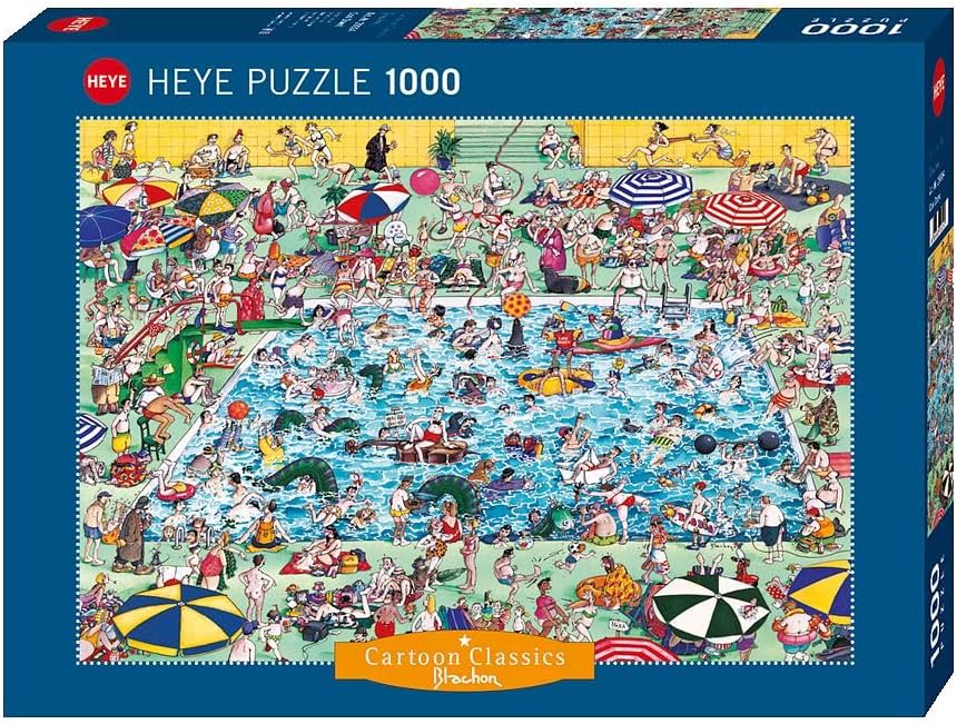 Heye HY29904 AUTRUCHE7829904 Other License Jigsaw Puzzle, Yellow, 1000