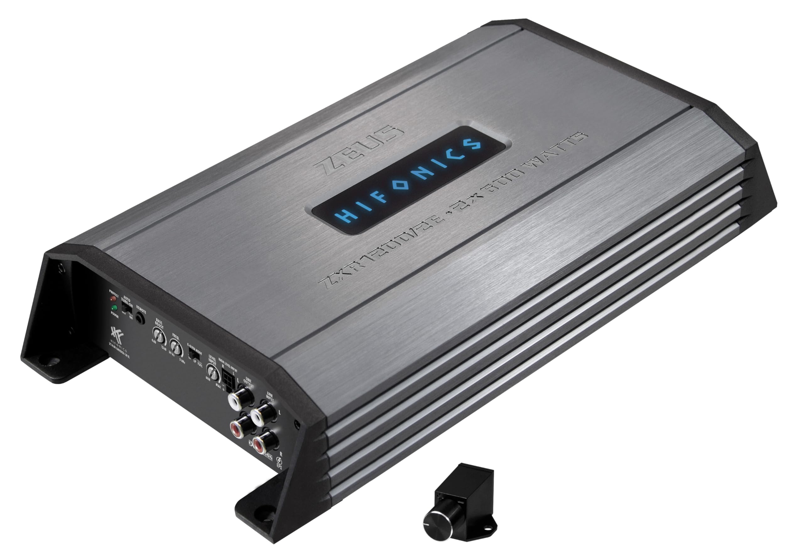 HiFonics ZXR1200/2E - 2-Kanal CLASS D Premium Digital Compact Verstärker mit 1200 Watt RMS | ZEUS EXPANSION SERIE