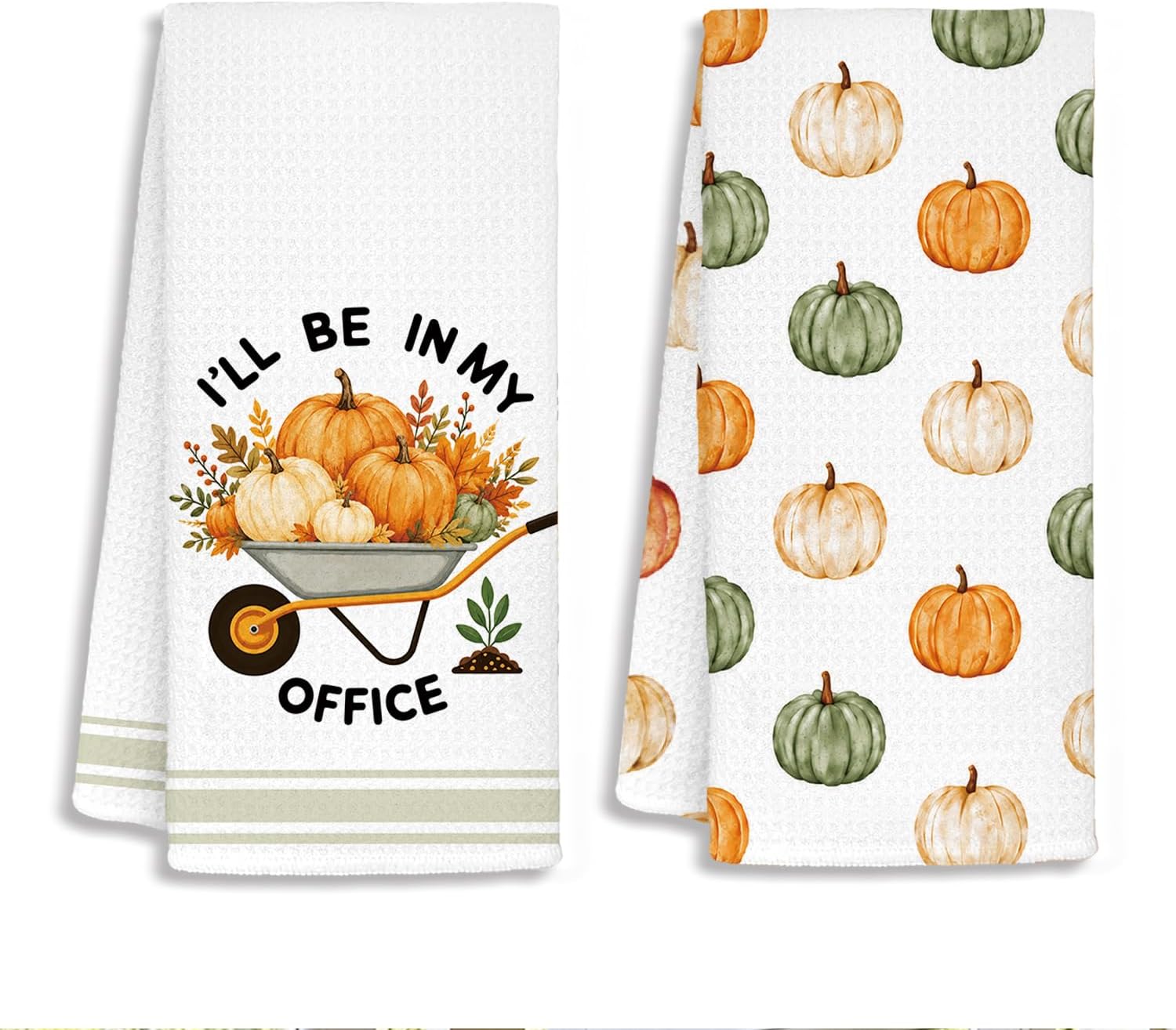 Gardening Gifts for Women Fall Pumpkin Kitchen Towels Dish Towels