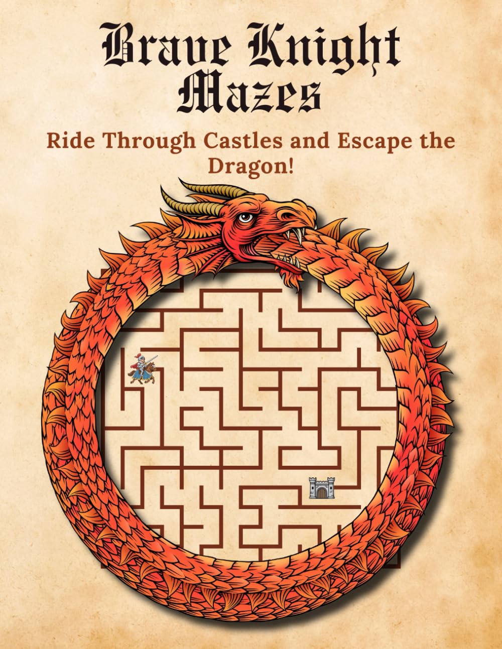 Brave Knight Mazes: Ride Through Castles and Escape the Dragon!