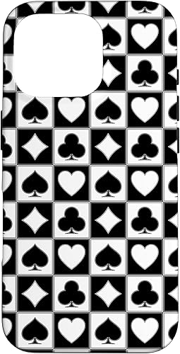 Miniatura 20 de Playing Card Suit, Hearts, Spades, Diamonds, Clubs, Poker Case for iPhone 16