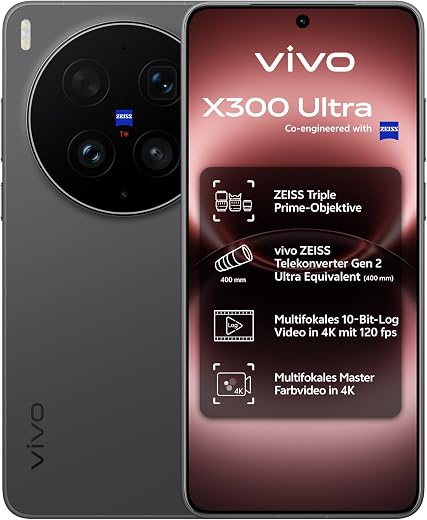 vivo X300 Ultra 1 TB Volcano Black