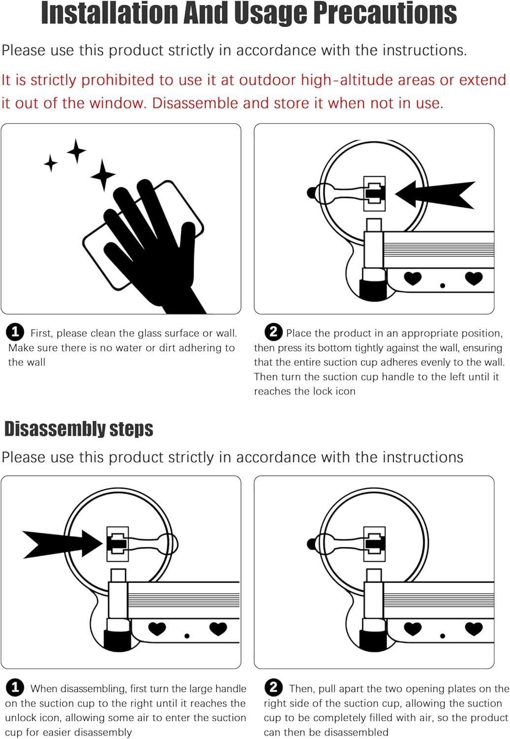 Wall Mounted Folding Shower Curtain Rod Punch-Free Suction Cups 360°Collapsible Shower Curtain Rod for Bathroom Corner Bathtub Retractable Laundry Rack 3-Fold 41"