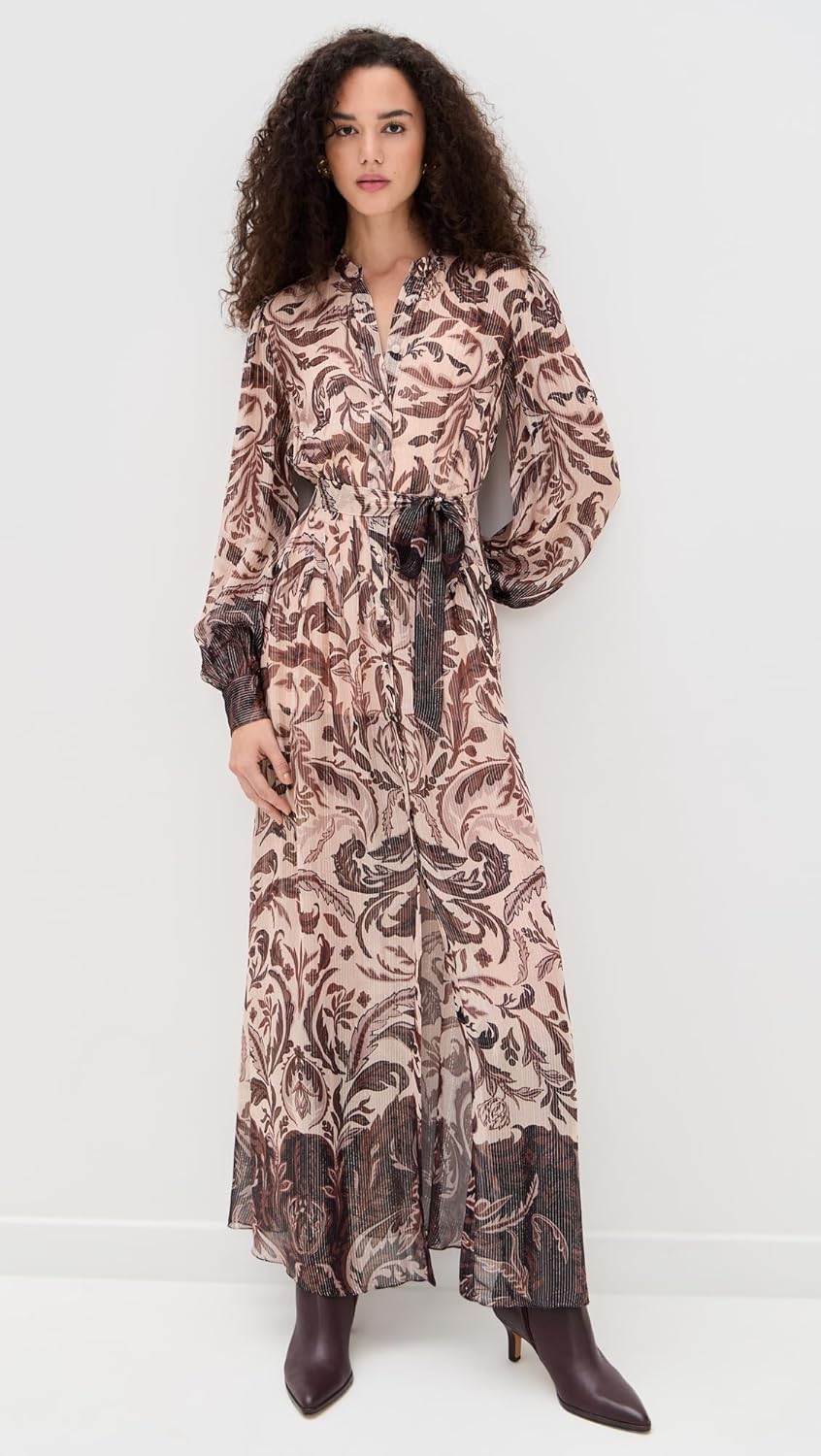 Women's Shirt Dress with Belt and Slip - Image 2