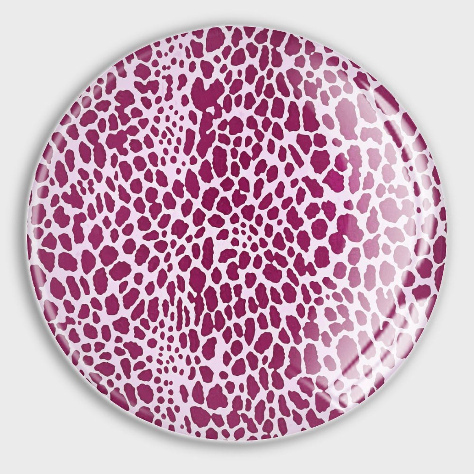 Imanes de refrigerador con estampado de leopardo rosa, imanes fuertes de vidrio, imanes de casillero, imanes decorativos para taquillas, imanes para pizarra blanca, 4 piezas