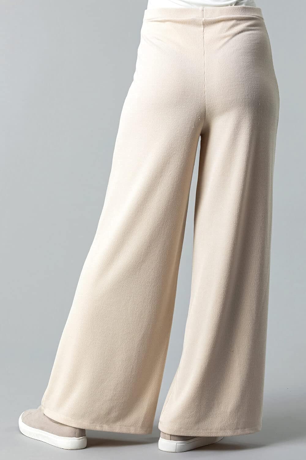 Ladies Lounge Palazzo Trousers Casual 