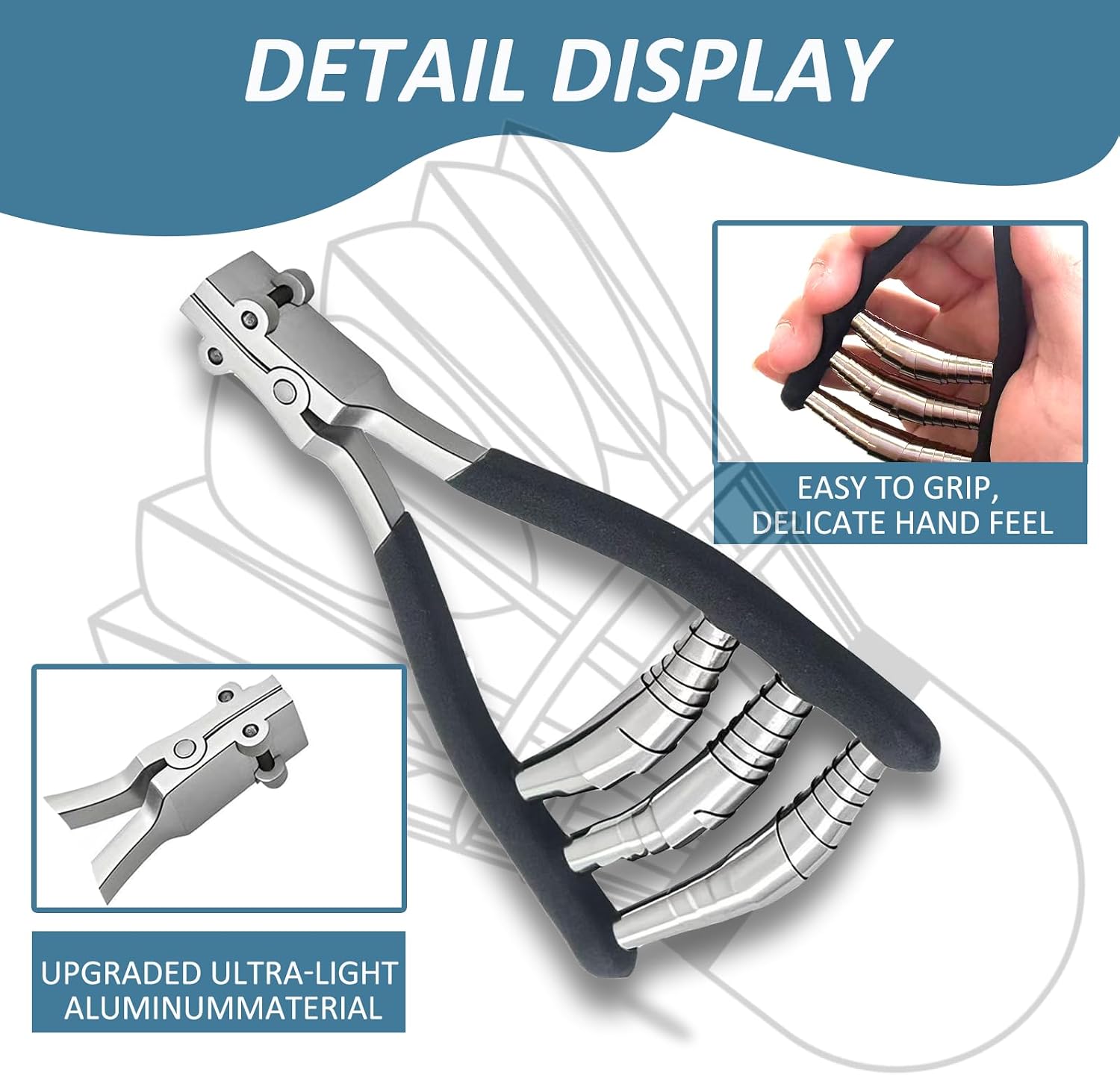Tennis stringing Machine, Badminton Ball Machine Stringing Clamp, 3 Spring Sports Starting Clamp for Tennis Badminton Racket Stringing