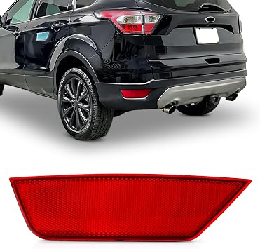 PartsFlow Left Side Bumper Reflector For 2013 2014 2015 2016 2017 2018 Ford Escape CJ54-17E847-AA