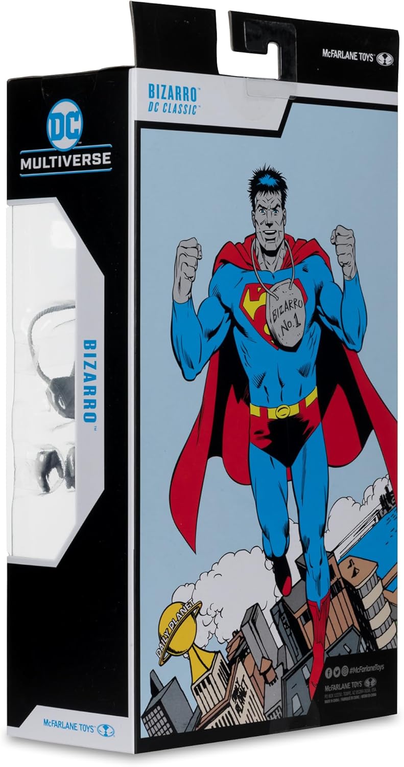 McFarlane DC Multiverse Bizzaro (DC Classic) Gold Label 7" Action Figure Toy