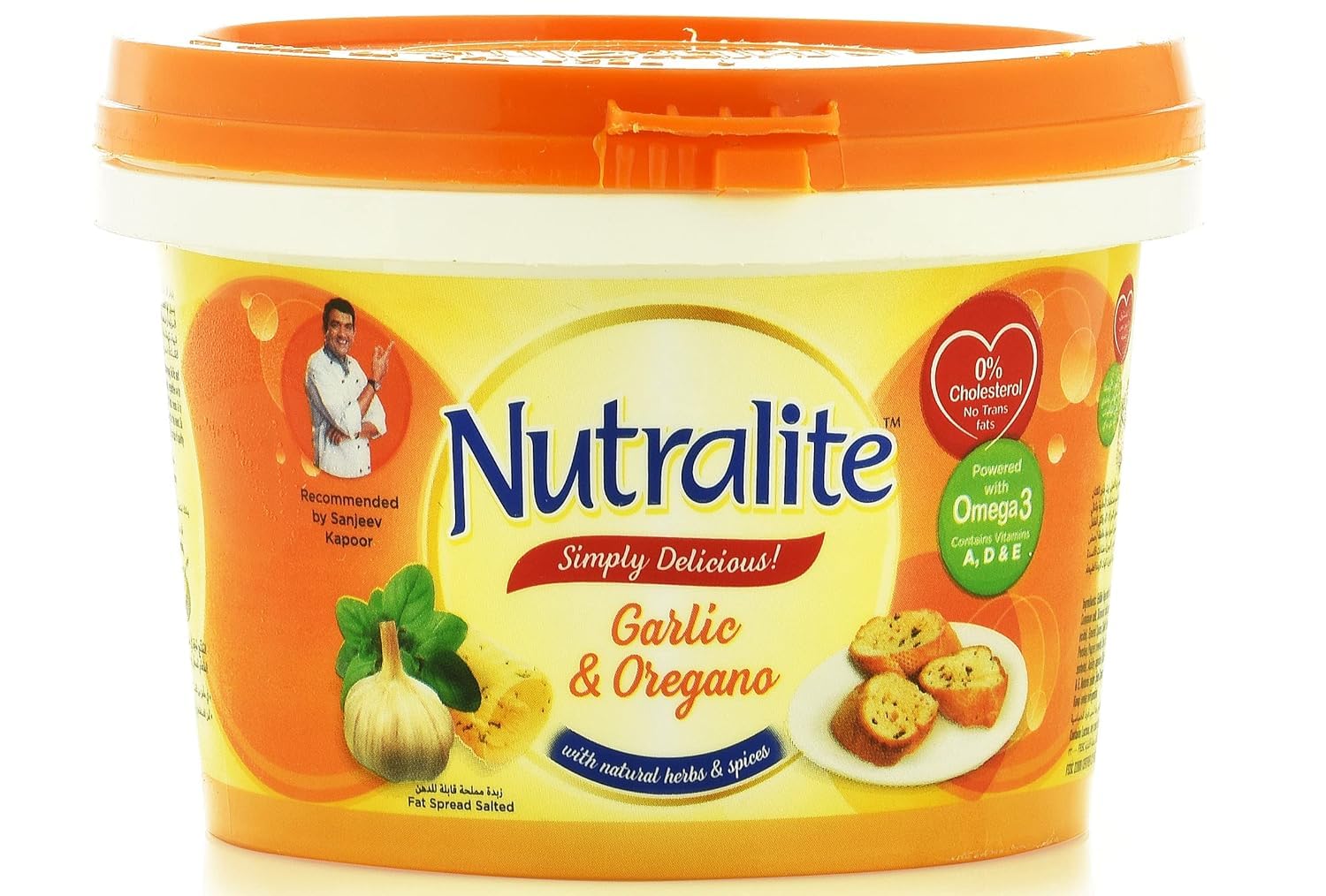 NutraliteGarlic & Oregano Fat Spread, 250 gm