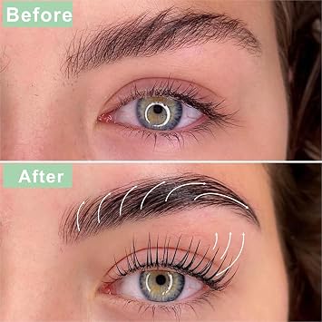 Lash Lift and Brow Lamination Kit, EyeBrow Gel Home DIY or Professional Use