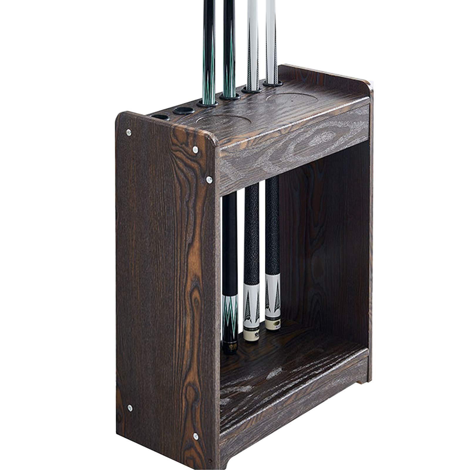 FBJAMZ Floor-Standing Billiard Cue Rack,Cues, Stable Design, Easy Installation for Home Billiard Hall Storage, Perfect Pool Cue Organizer