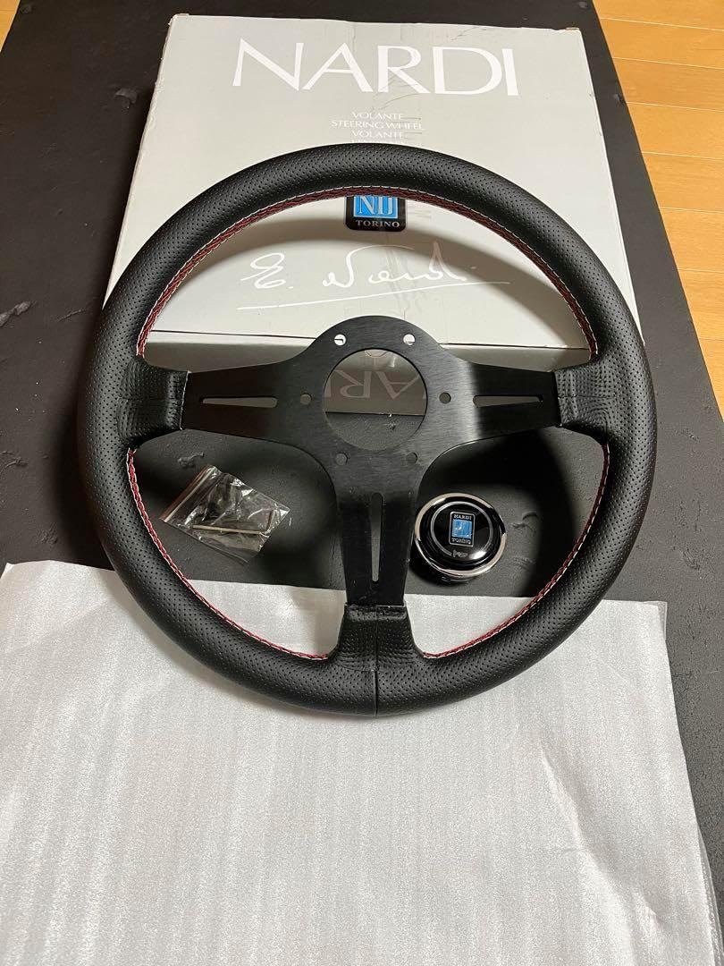 ナルディクラシックディープディッシュアルミ製フロントプレースメント、JDM ナルディクラシックディープディッシュアルミ製フロントプレース