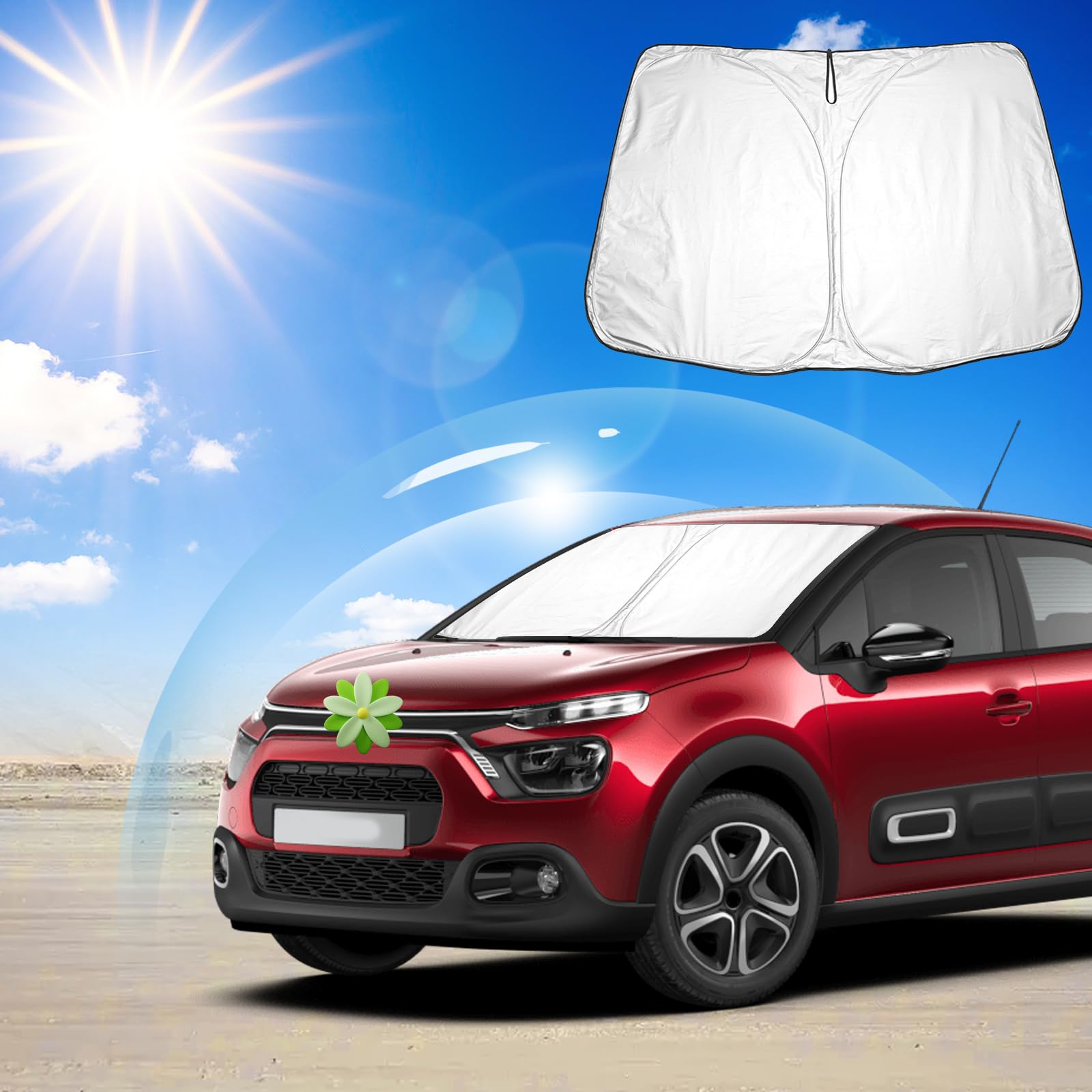 Z.MYUKI]C5 Aircross Parasole Parabrezza Auto per Citroen C5