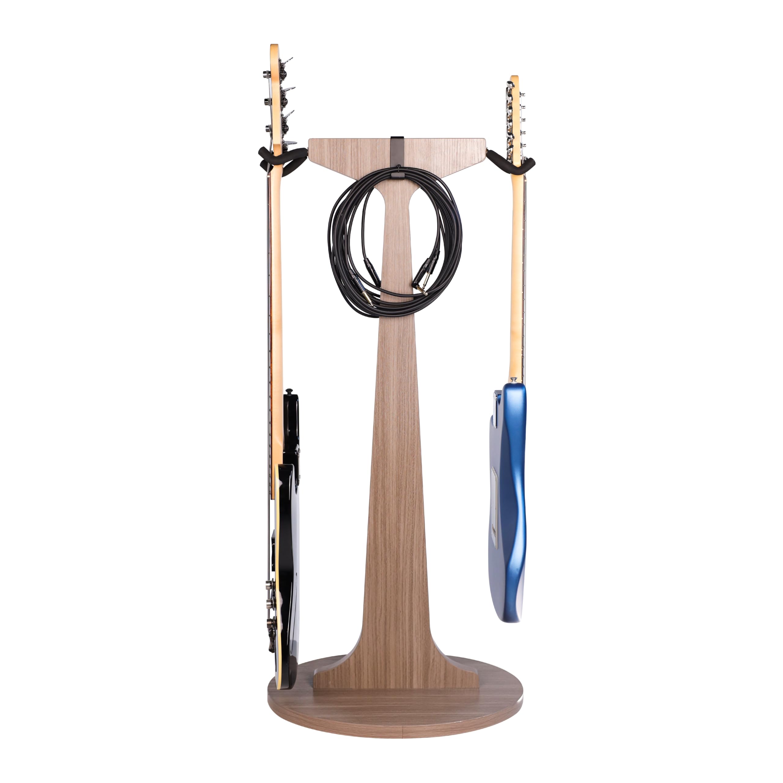 Gator Frameworks Elite Series Doppel-Gitarrenständer, Driftwood Grey (GFW-ELITEGTRHNGSTD-2X-GRY)