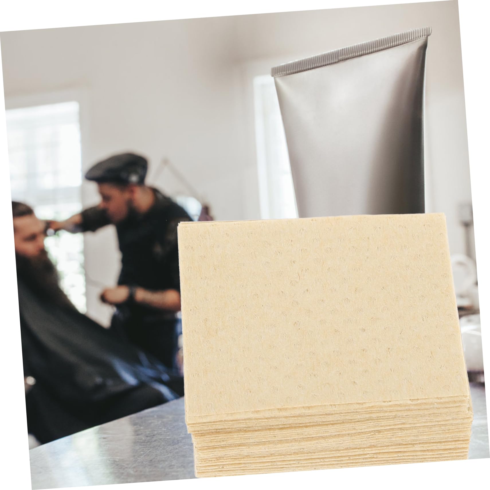 BELLIFFY 1 Box Perm Paper Hair Dying Paper Hair Salon Supplies Hair Dye Paper End Wraps for Hair Hairdressing Paper Hair Perming Paper Hair Tissue Hairdressing Styling Tools Jumbo End Paper