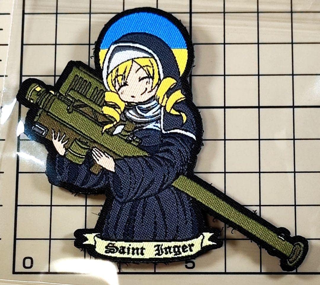 国内未発売 サークル正規品 聖ジャベリン 刺繍ベルクロパッチ ／ 売上