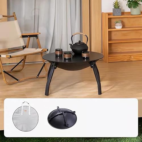 Miniatura 3 de Portable Foldable Camp Stove Compacts Outdoor Pit Efficient Wood Burning Durability For Backpacking Picnics Winter Outdoor Heating Stove